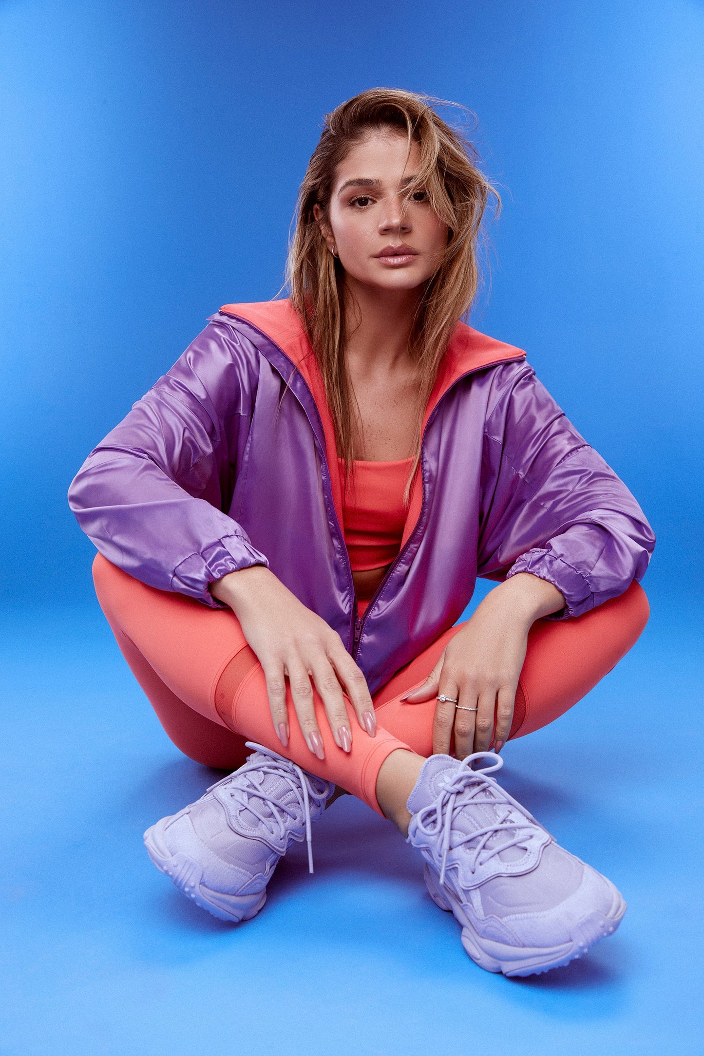 CANNES sports leggings - PARIS Coral fitness pants, patented Amni Soul Eco® biodegradable yarn