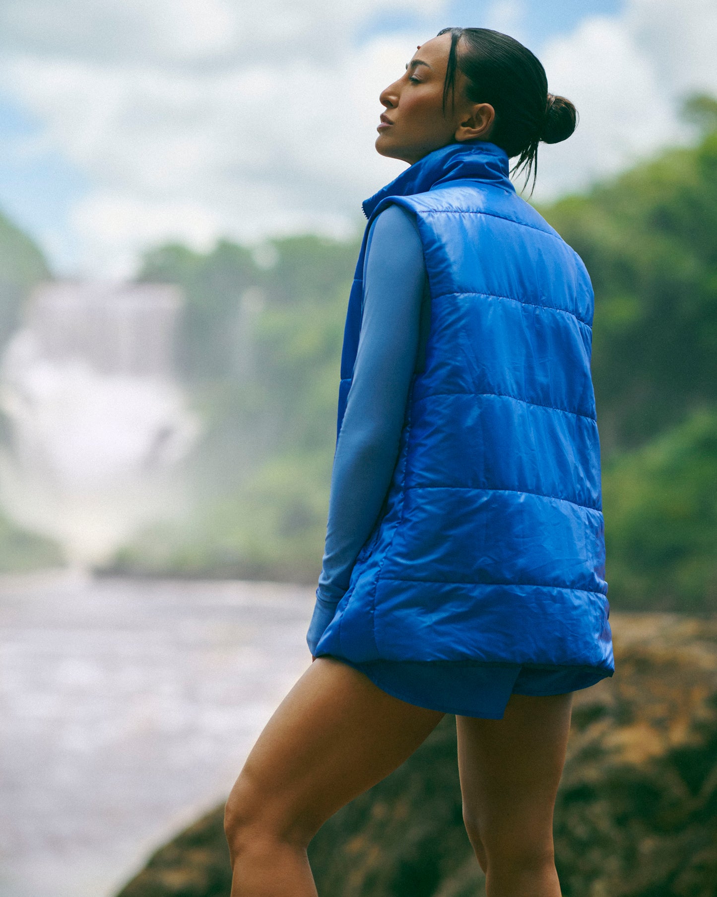 CANNES sports jacket - CAP FERRET reversible sleeveless down jacket