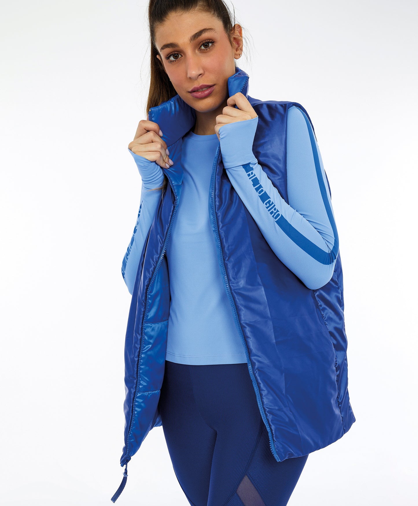 CANNES sports jacket - CAP FERRET reversible sleeveless down jacket