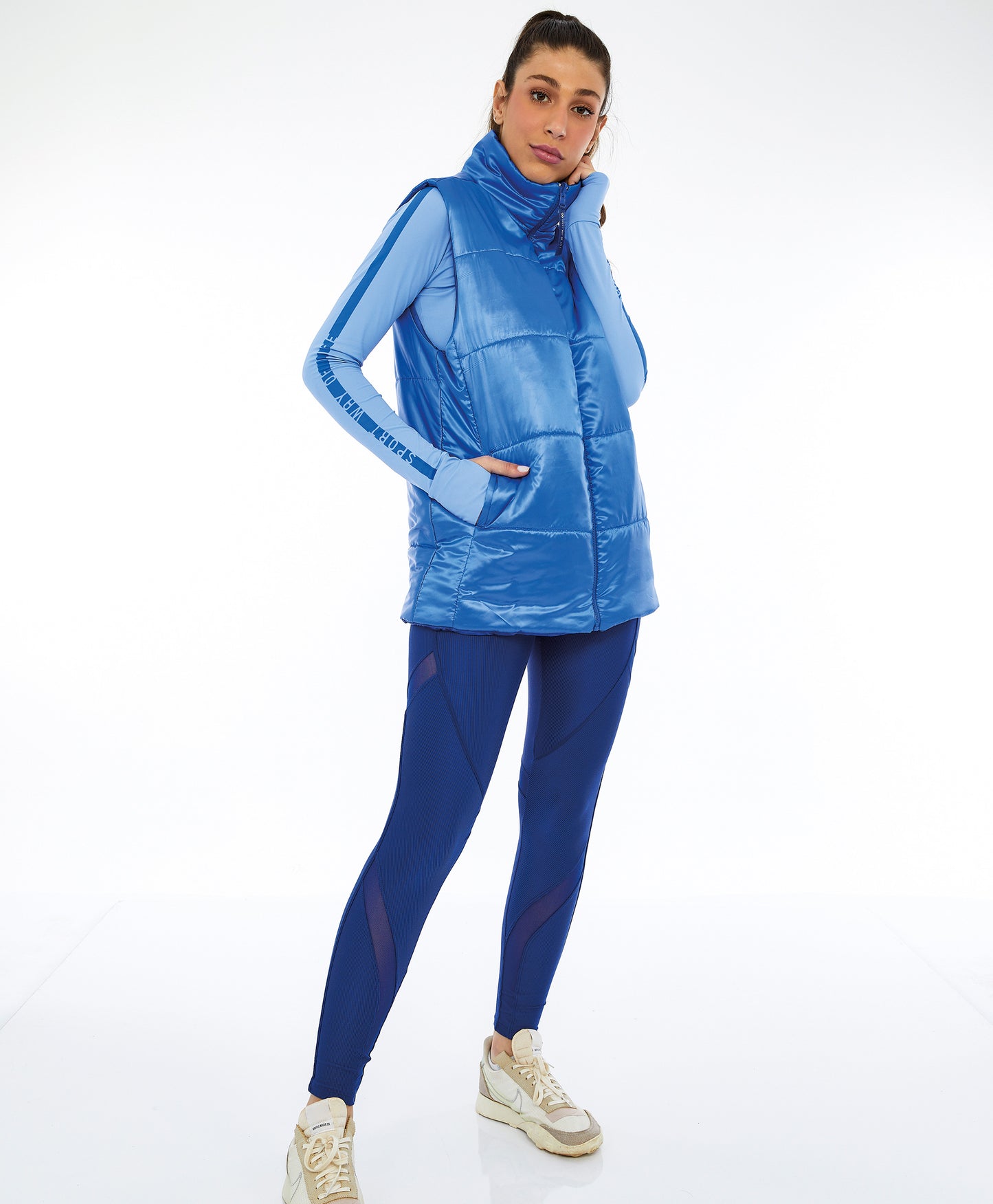 CANNES sports jacket - CAP FERRET reversible sleeveless down jacket