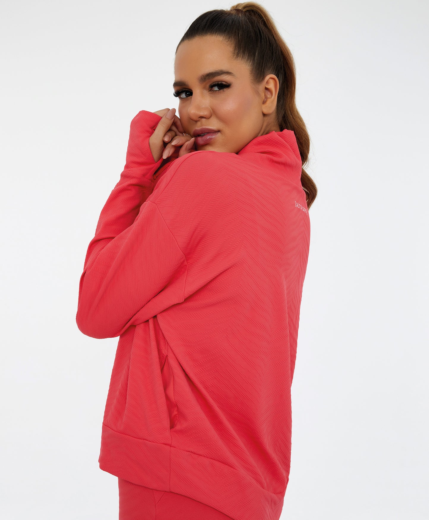 Sweat de sport SAINT-TROPEZ - MONACO pull en jacquard bio