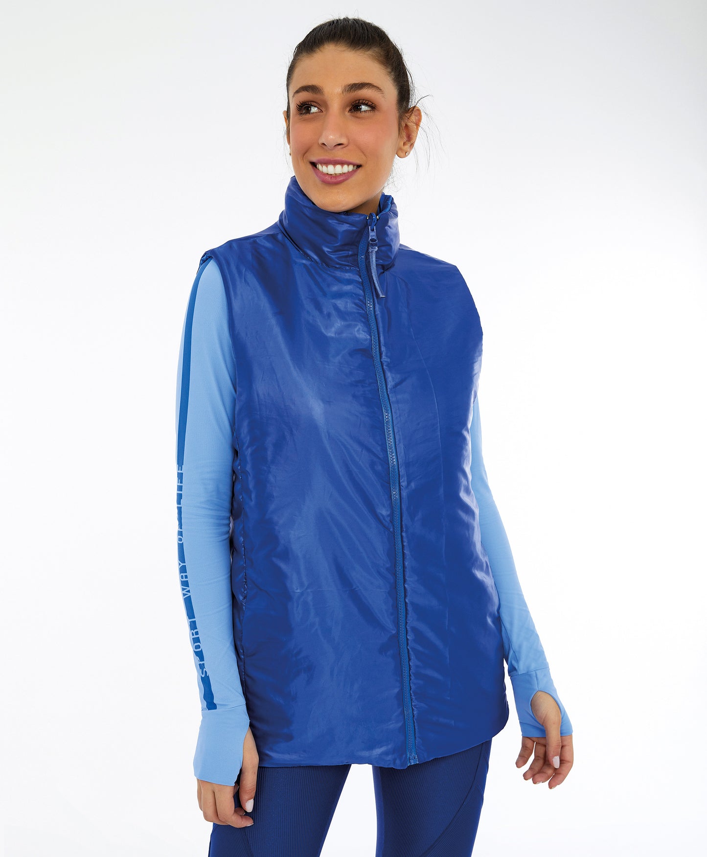 CANNES sports jacket - CAP FERRET reversible sleeveless down jacket