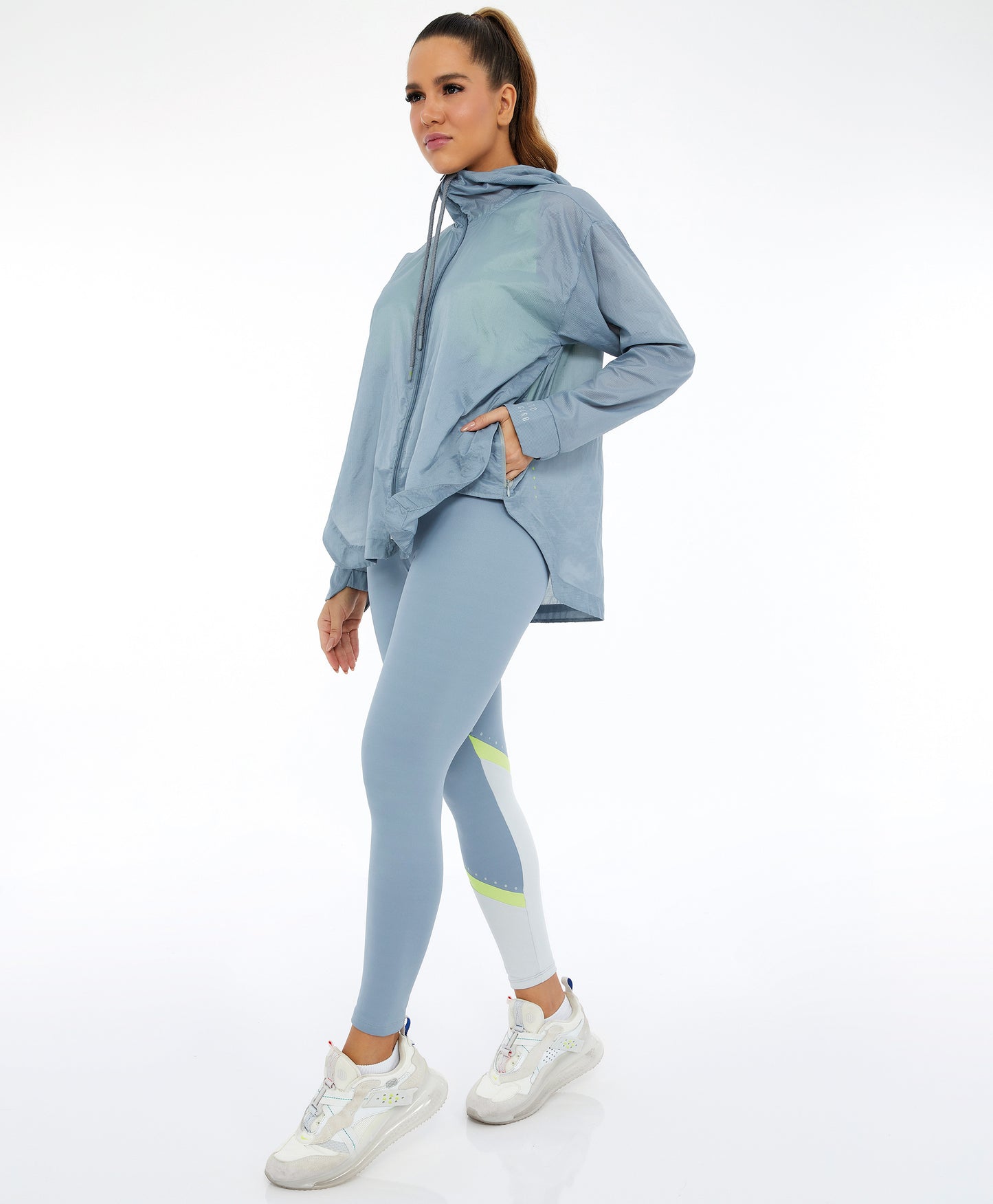 CANNES - MONACO sports jacket, windbreaker with reflective elements and pockets