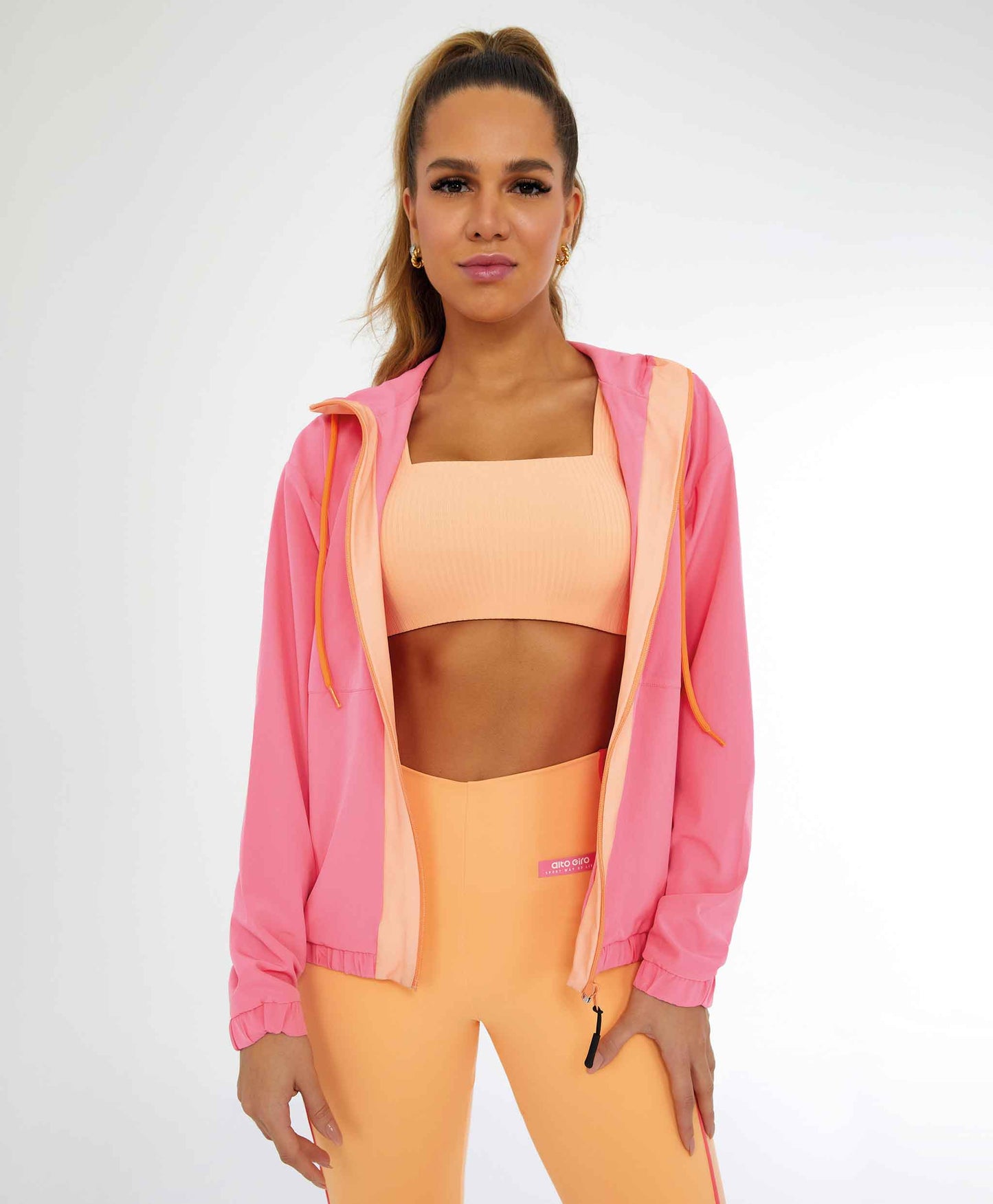 CANNES - SAINT-BARTH anorak sports jacket with pockets and hood
