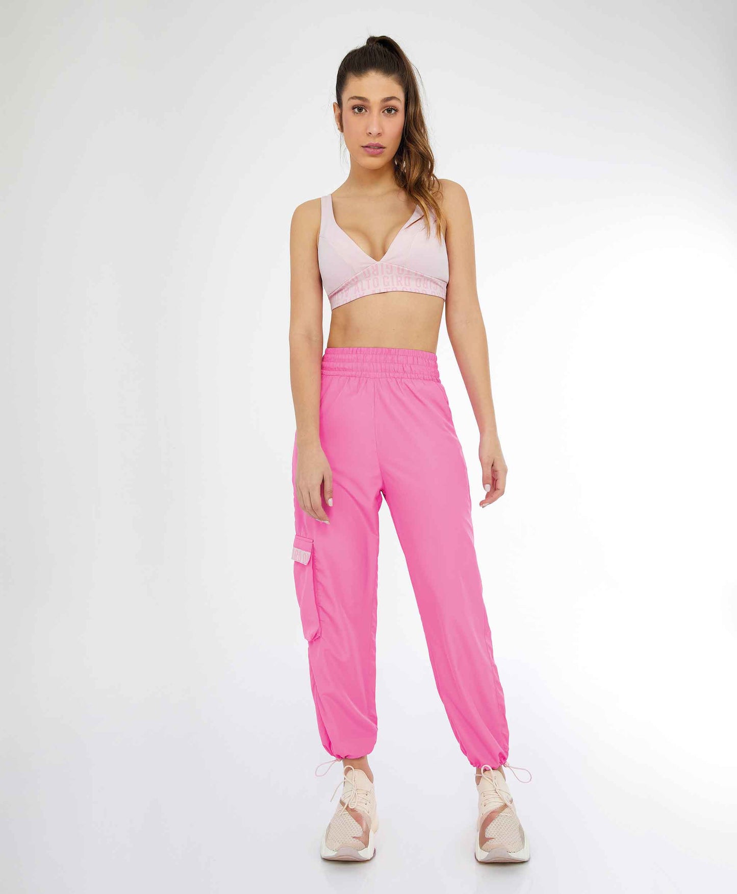 PARIS - DUBAI light baggy sports pants with pockets
