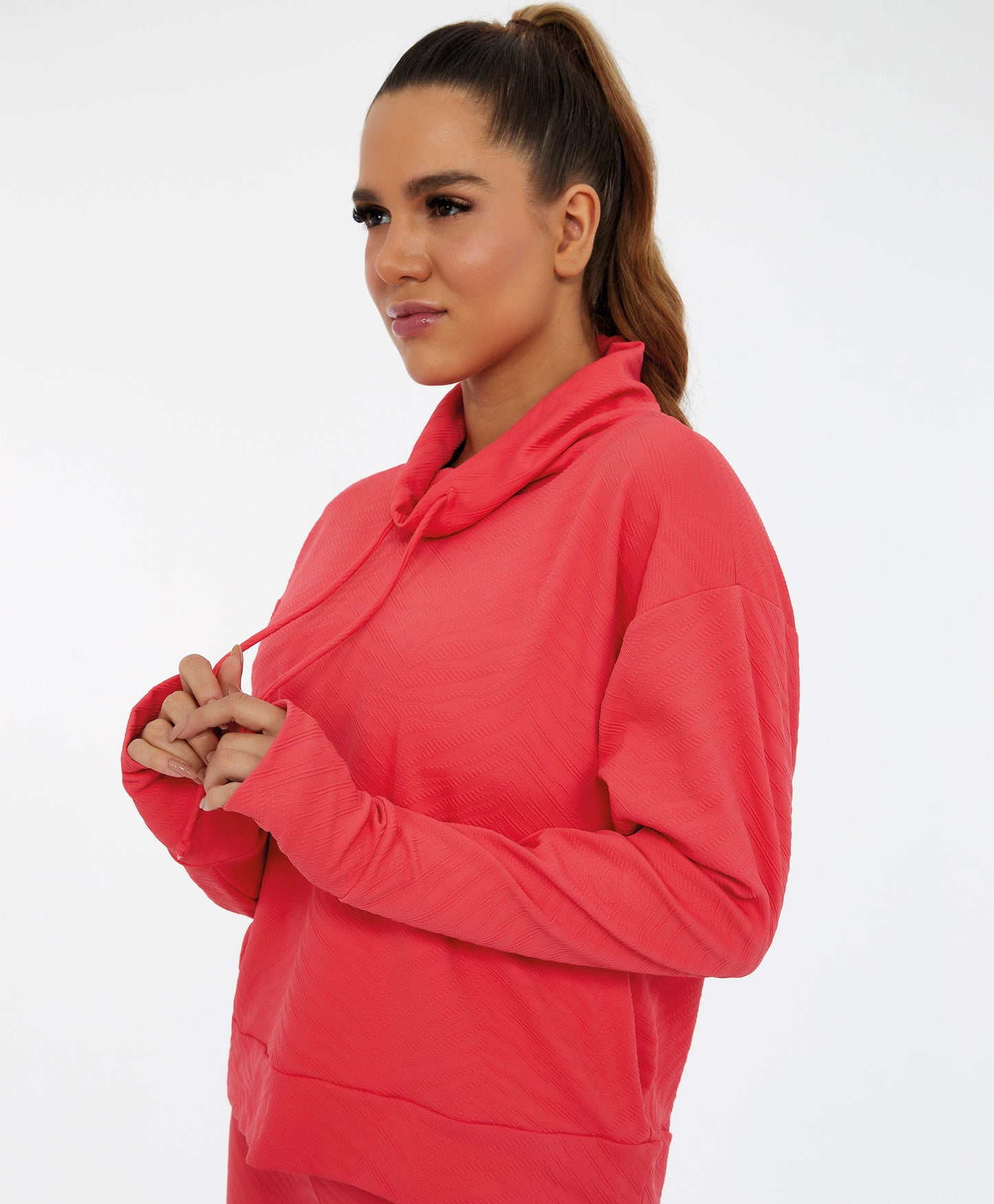 Sweat de sport SAINT-TROPEZ - MONACO pull en jacquard bio