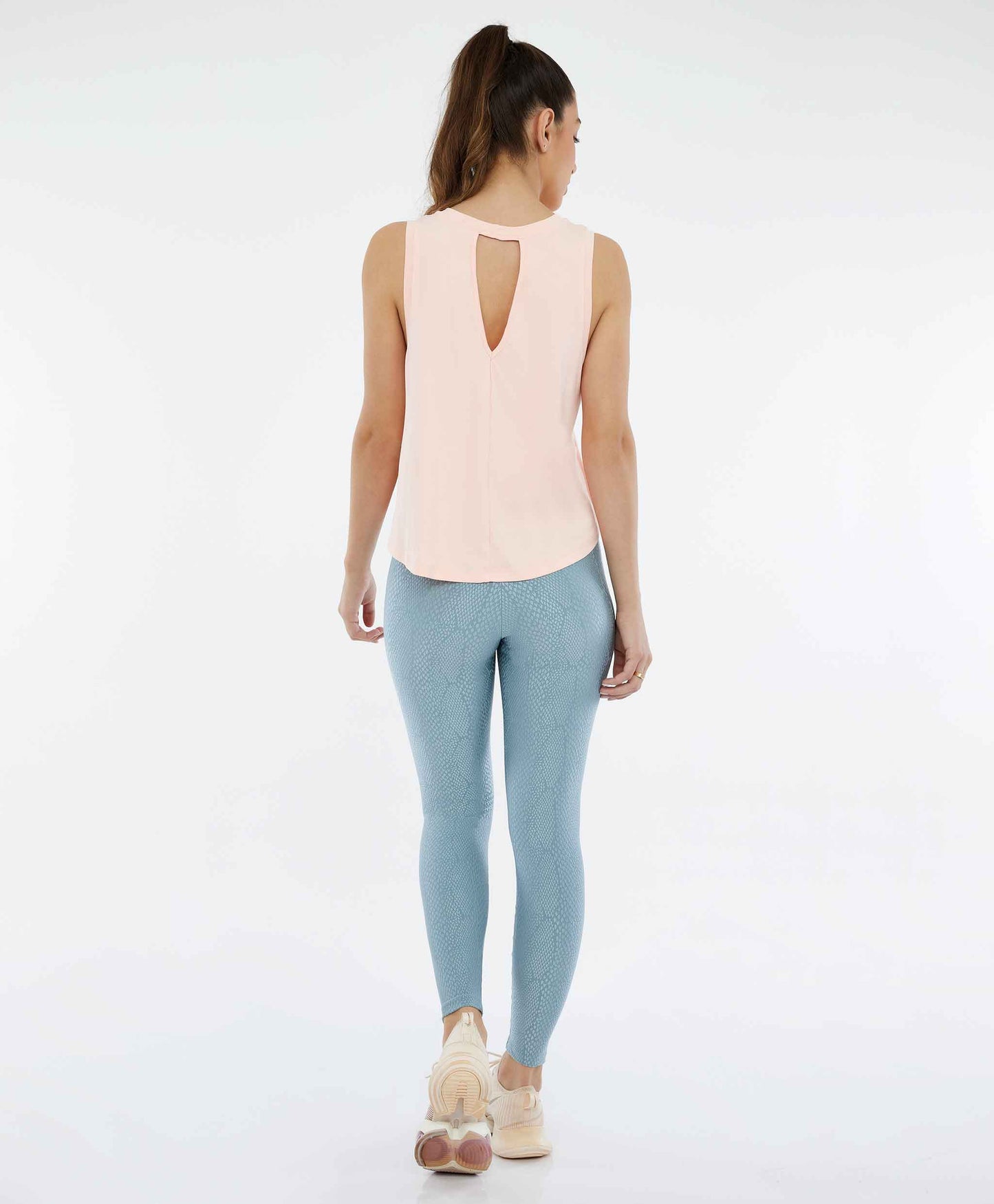 CANNES sports tank top - MONACO, Eco-responsible & anti-UV fitness clothing, backless